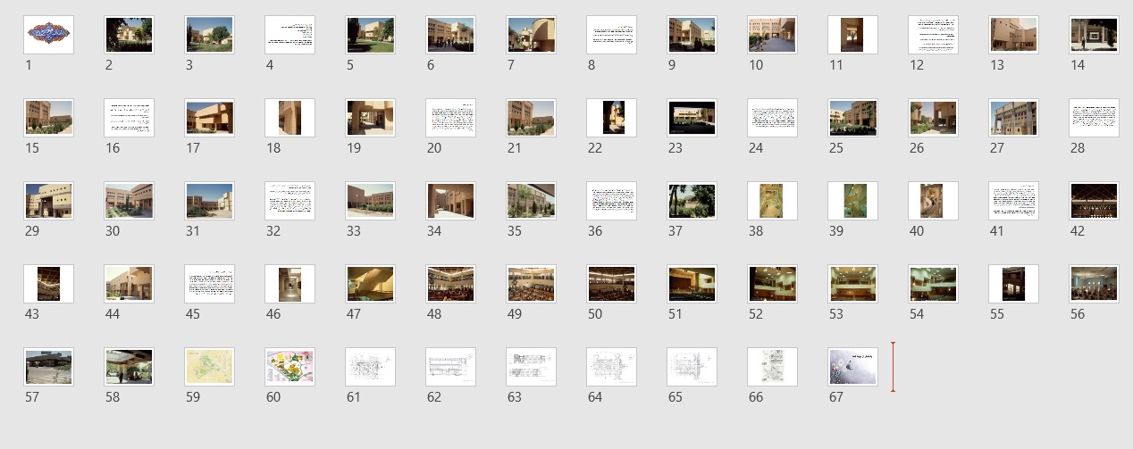تحلیل پلان دانشگاه شهید باهنر کرمان همراه با پلانها و تصاویر
