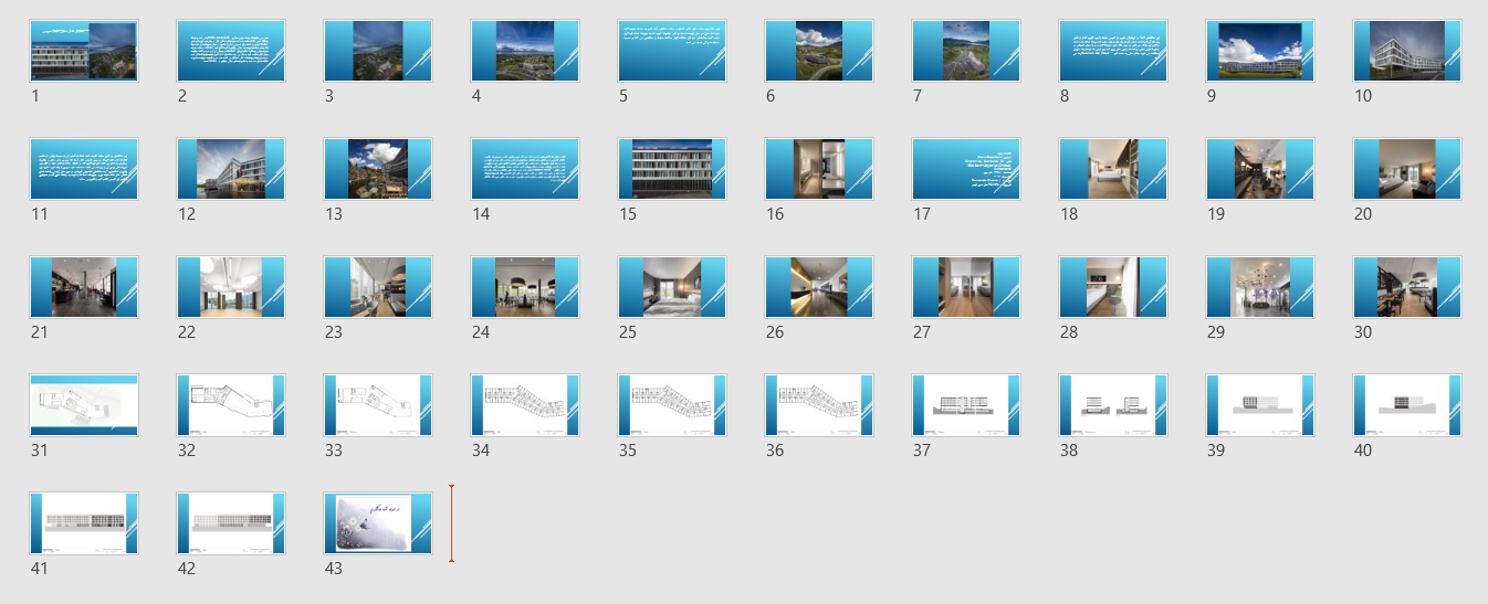 تحلیل پلان هتل تایمز سوئیس