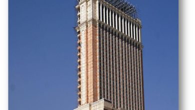 تحلیل پلان هتل اسپیناس تهران