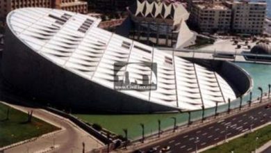 تحلیل پلان کتابخانه اسکندریه مصر