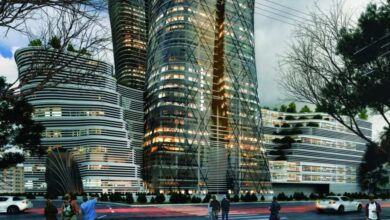 تحلیل پلان برج مسکونی دوقلوآیسان تبریز